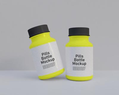 Pills Medicine Bottle Mockup – Free Download, Download Free Stock Photo