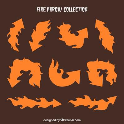 Fire Arrows Pack – Free Download for Stunning Vector Templates