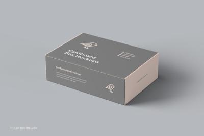 Cardboard Box Packaging Mockup – Free Download