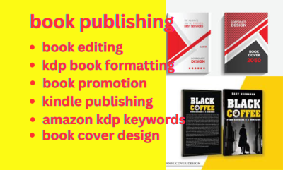 I Will Publish Your Book on Amazon Kindle KDP with Professional Formatting