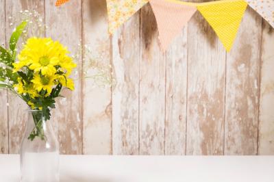 Yellow Flowers in Glass Bottle – Free Stock Photo, Download for Free