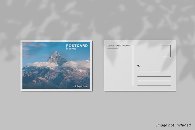 A6 Postcard Flyer Mockup – Free Download