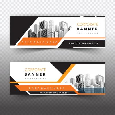 Orange Business Banner – Free Download, Download Free Stock Photo