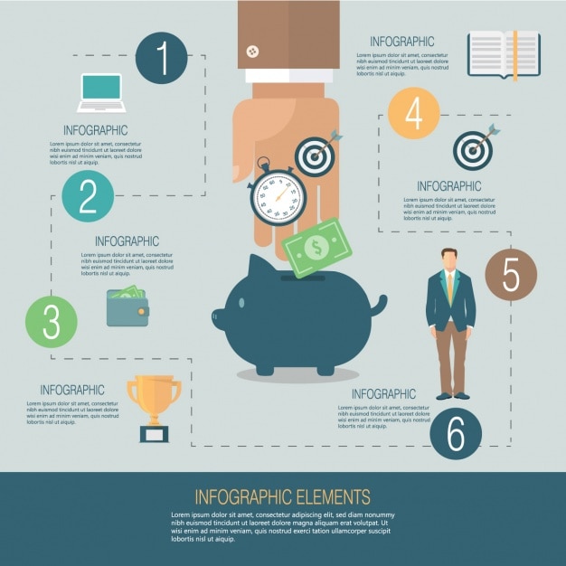 Business Infographic Template for Effective Presentations – Free Download