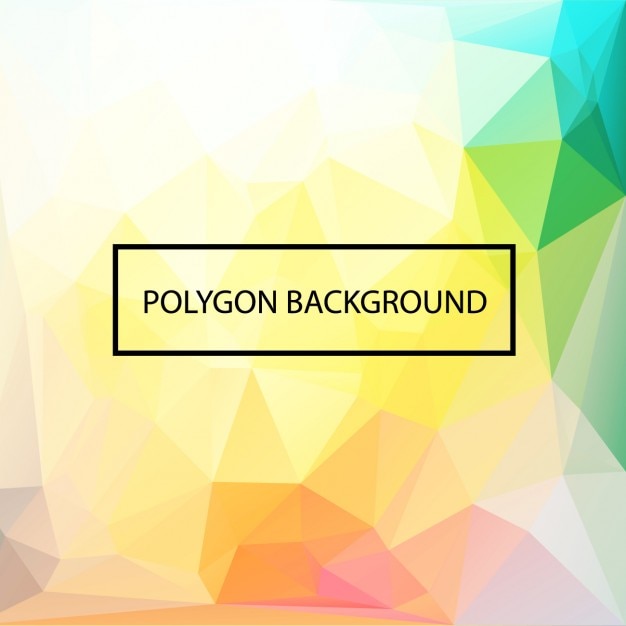 Coloured Polygonal Background Design – Free Download