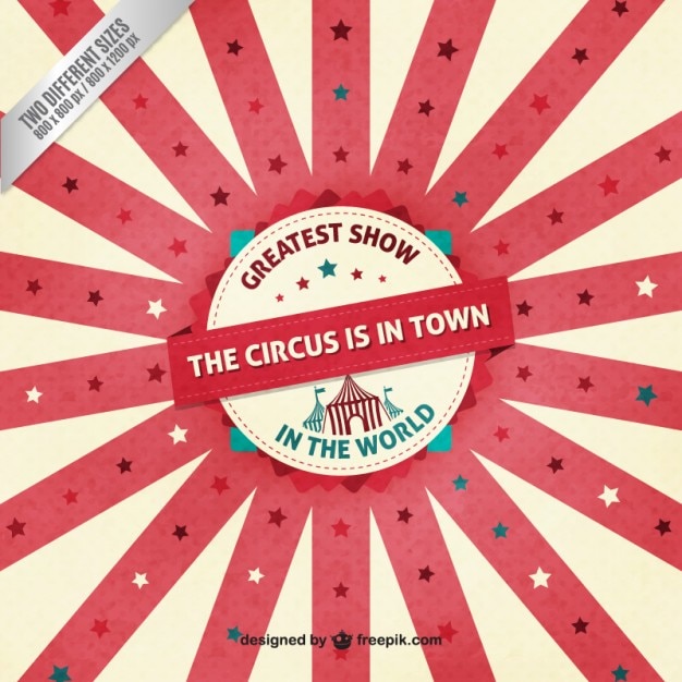 Vintage Flat Circus Background â Free Download, Download Free Stock Photo