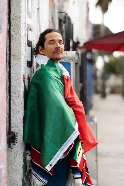 Man Displaying Mexican Flag – Free Stock Photo for Download