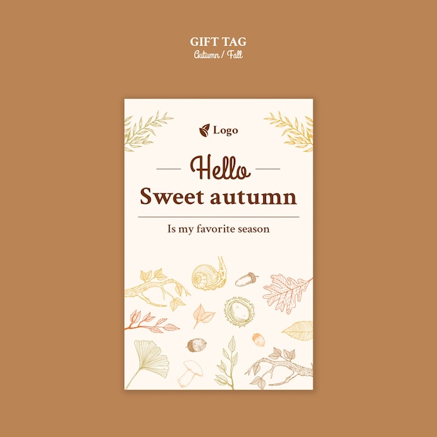 Autumn Template Design – Free Download