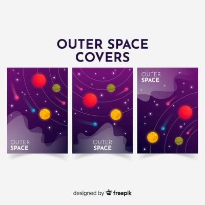 Hand Drawn Galaxy Banner Template – Download Free Stock Photo