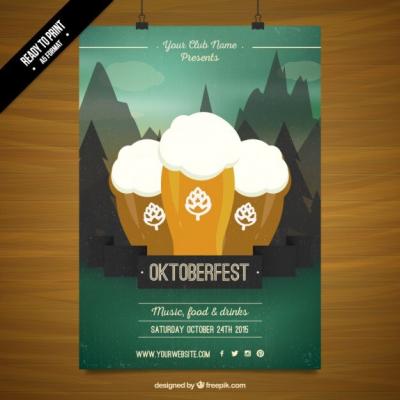 Oktoberfest Festival Poster – Free Download