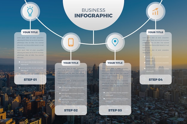 Business Infographic Template for Effective Data Visualization – Free Download