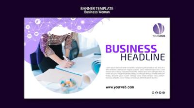 Business Banner Template – Download Free Stock Photo