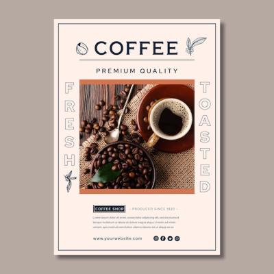 Premium Quality Coffee Poster – Free Download