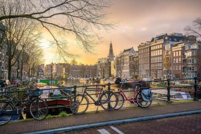 Amsterdam Downtown City Skyline – Netherlands Free Stock Photo, Download for Free