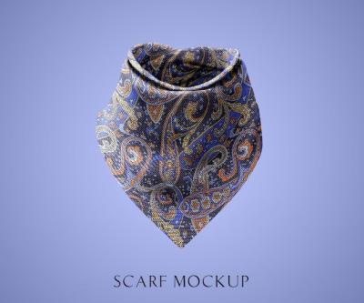 Scarf Mockup – Download Free Stock Photo