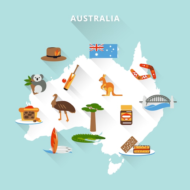 Explore Australia with This Tourist Map – Free Download