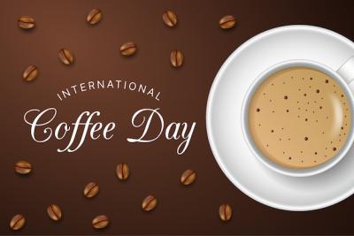 International Coffee Day Background – Free Download