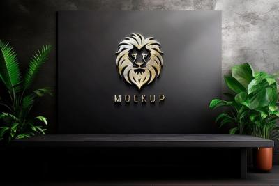 Download Free 3D Logo Mockup PSD Template for Your Creative Projects