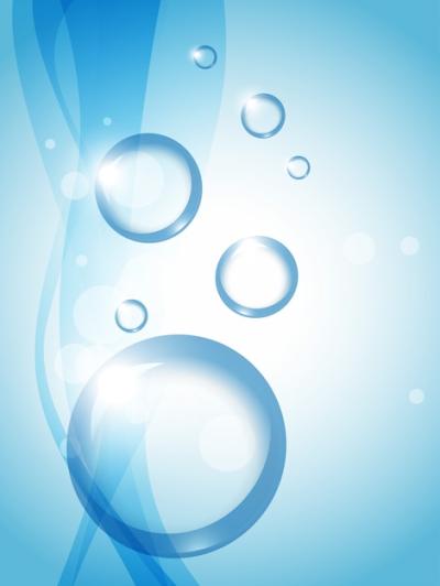 Water Bubble Background Design – Free to Download