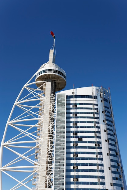 The Vasco da Gama Tower in Lisbon, Portugal – Free Download