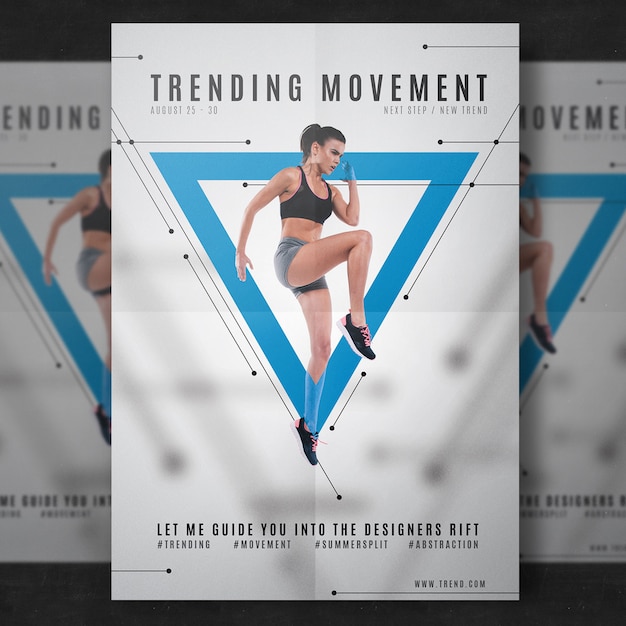 Fitness Flyer Template – Free Download, Download Free Stock Photo