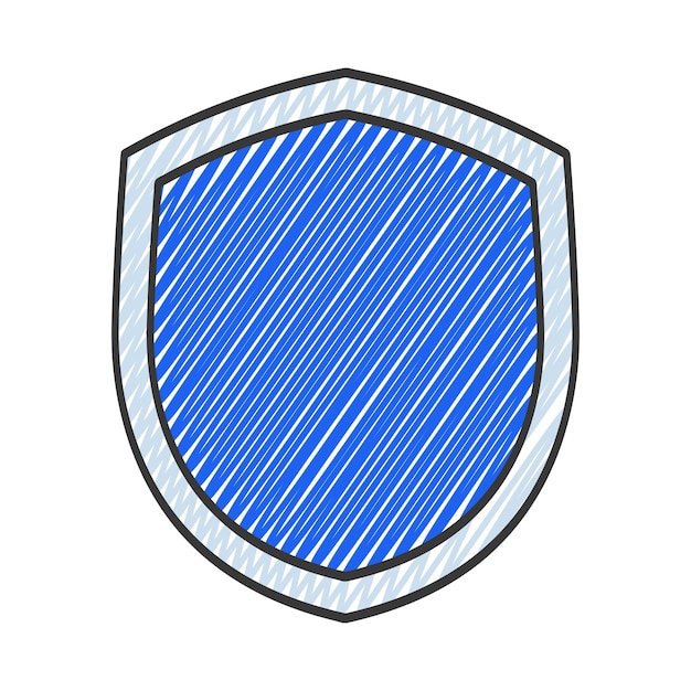 Shield Sketch Style – Free Stock Photo Download