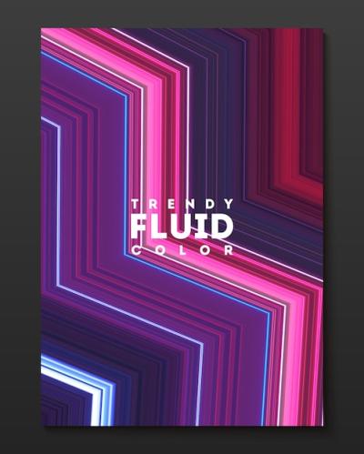 Dynamic Minimalistic Vector Cover Design Template with Gradient Color Warped Lines – Free Stock Photo, Download for Free