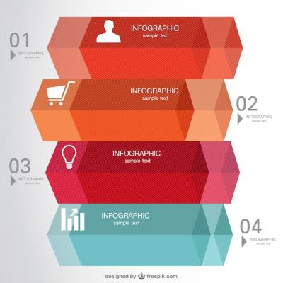 3D Labels Infographic – Free Download, Free Stock Photo