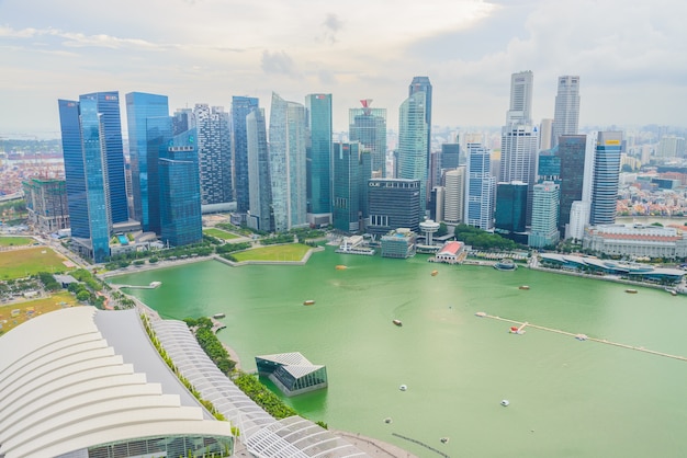 Stunning Marina Bay View in Singapore – Free Stock Photo for Download