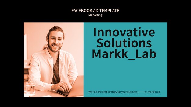 Hand Drawn Marketing Strategy Facebook Template – Free Download