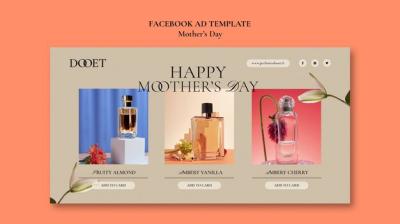 Mothers Day Celebration Facebook Template – Free Download Stock Photo