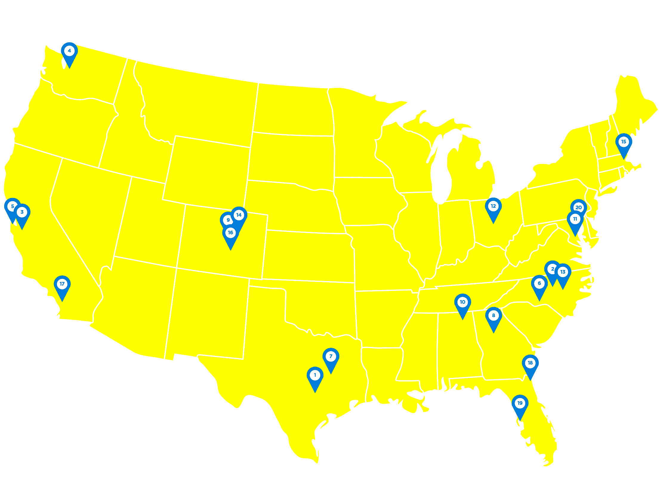 Top 20 Best Tech Cities for IT Jobs Tech Towns USA Business of 