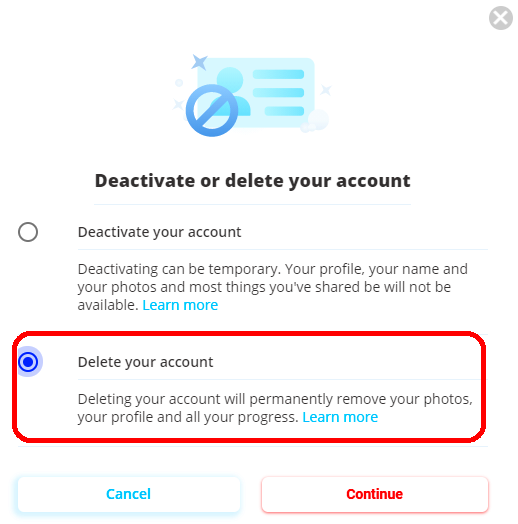 Delete Account FAQ