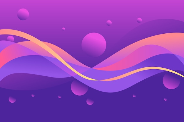 Colorful Wavy Background – Free Download, Free Stock Photo