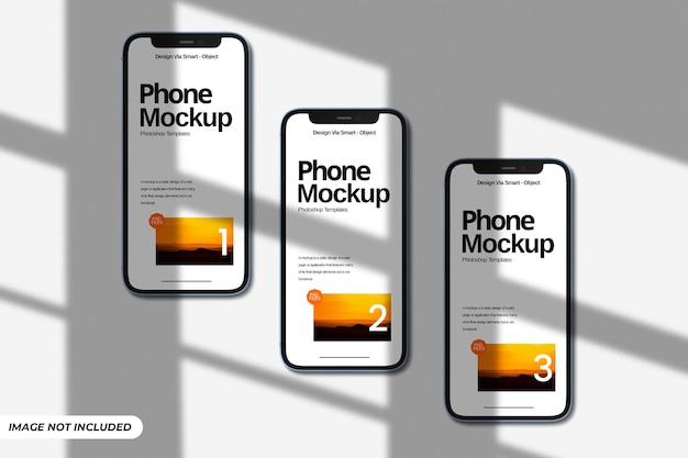 Editable PSD Template for Screen Device Phone Mockup – Free Download