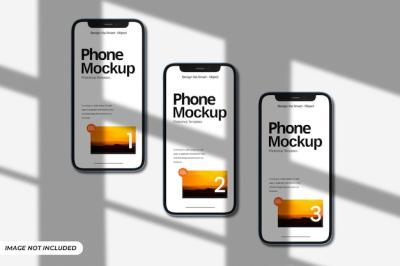 Editable PSD Template for Screen Device Phone Mockup – Free Download