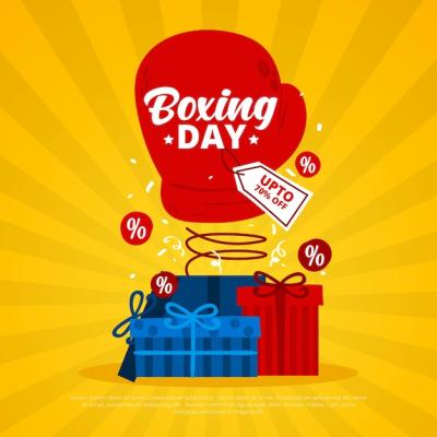 Hand Drawn Boxing Day Sale Concept – Free Download