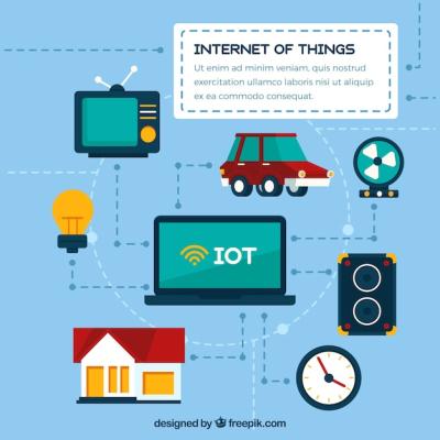 Background Featuring Internet-Connected Elements – Free Download