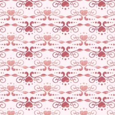 Art Deco Rose Gold Pattern – Free Download