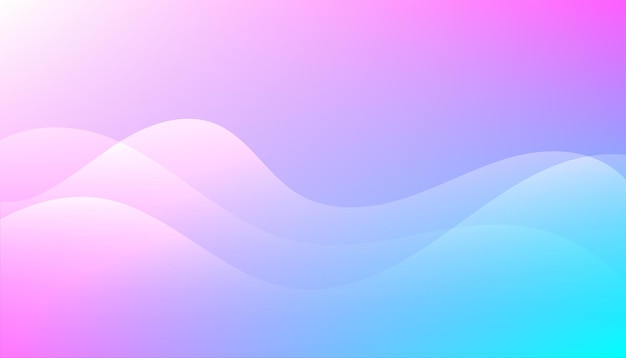 Lovely Background with Colorful Smooth Pastel Color Wave – Free Download