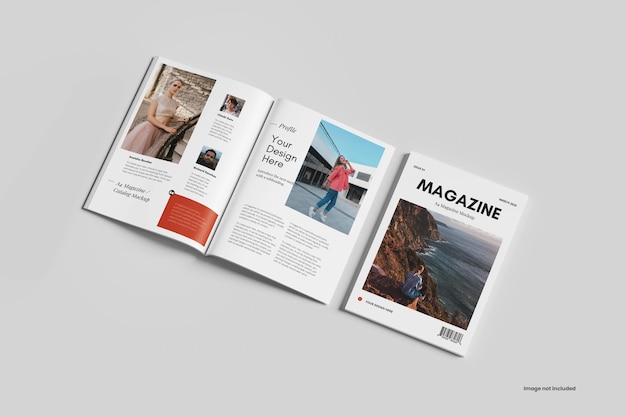 A4 Magazine Mockup – Free Download, Download Free Stock Photo