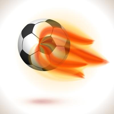 Isolated Flaming Soccer Ball – Free Download, Free Stock Photo