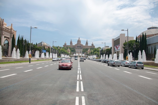 Barcelona Road and Sky: Beautiful Travel Destination – Free Download