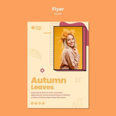 Autumn Concept Flyer Template – Free Download