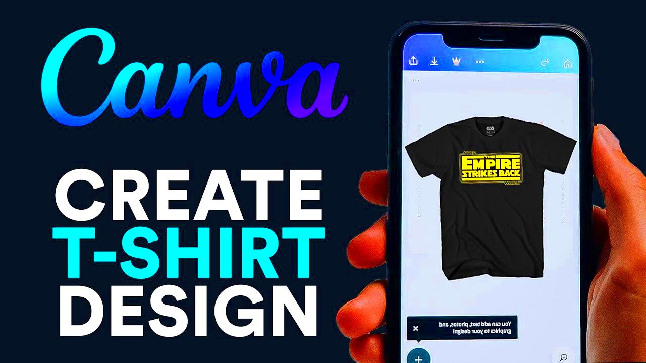 How to Design Tshirts in Canva Full Tutorial YouTube