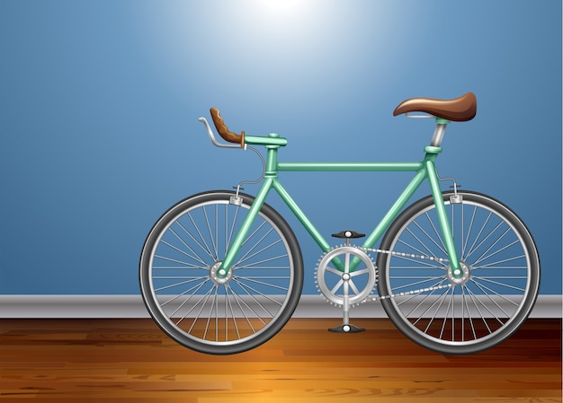 Vintage Bicycle in a Cozy Room | Free Download