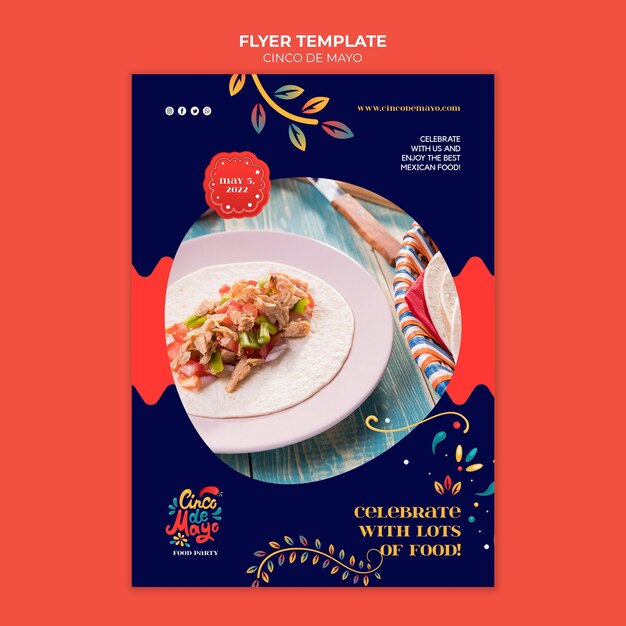 Cinco de Mayo Flyer Template – Free Download