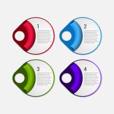 Multicolor Infographic Template – Free to Download