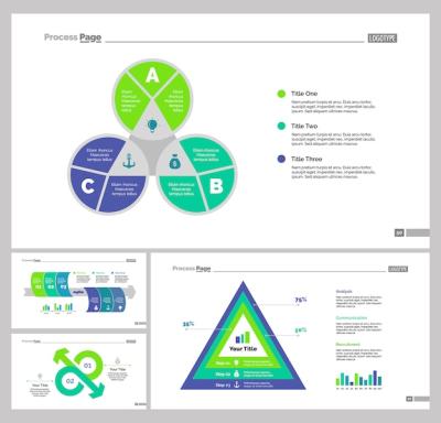 Finance Slide Templates Set for Presentations – Free Download