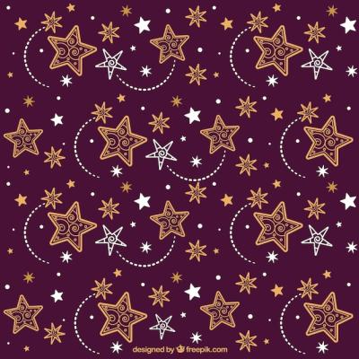 Dark Red Star Background Design – Free Download